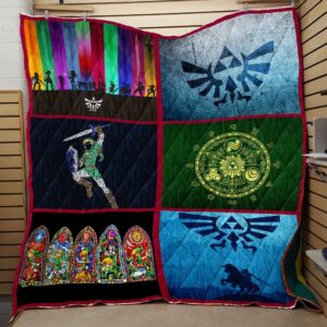 The Legend Of Zelda Quilt V4  Quilt